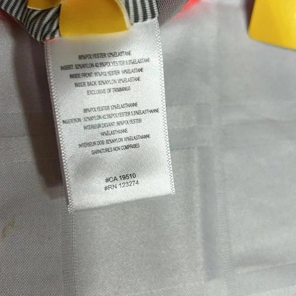 LOLE FAYLINN coral open back racerback tank top , activewear, built in  bra - Picture 9 of 12